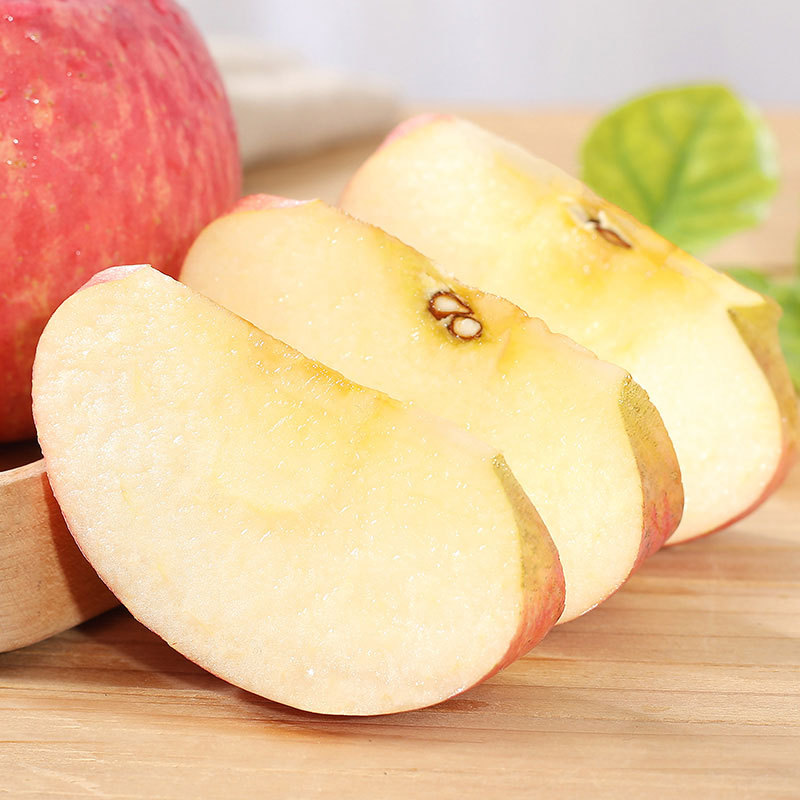 陕西 -洛川红富士苹果大果5斤-净重4.5斤左右