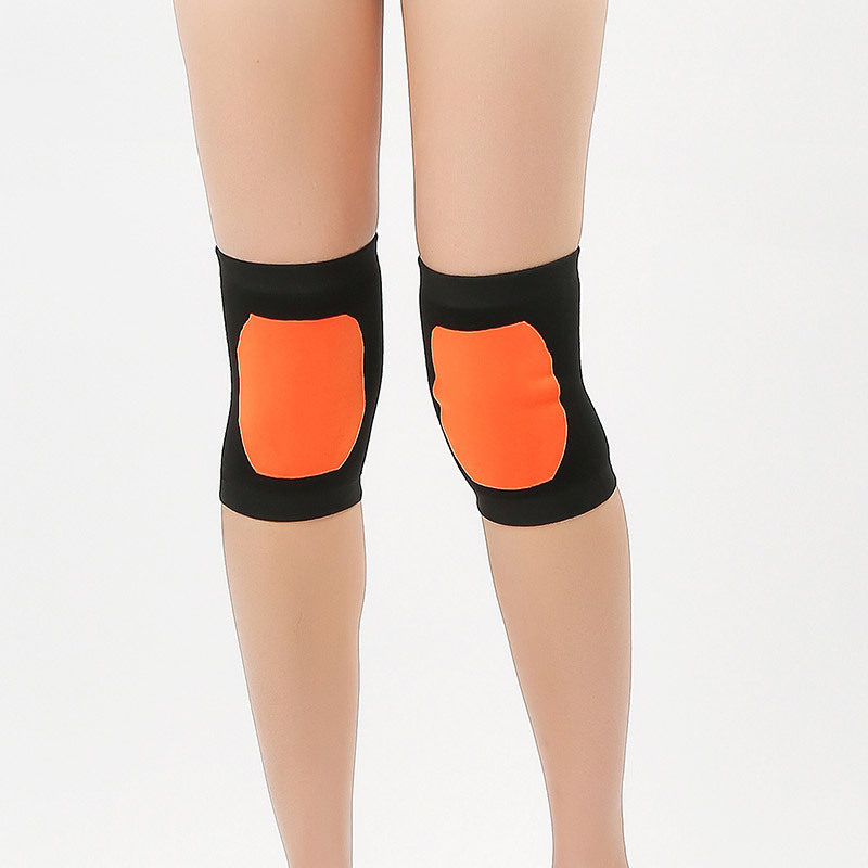 (2对装)羊毛护膝男女同款老寒腿膝盖关节保暖护膝·加绒短款(黑色+肤色)
