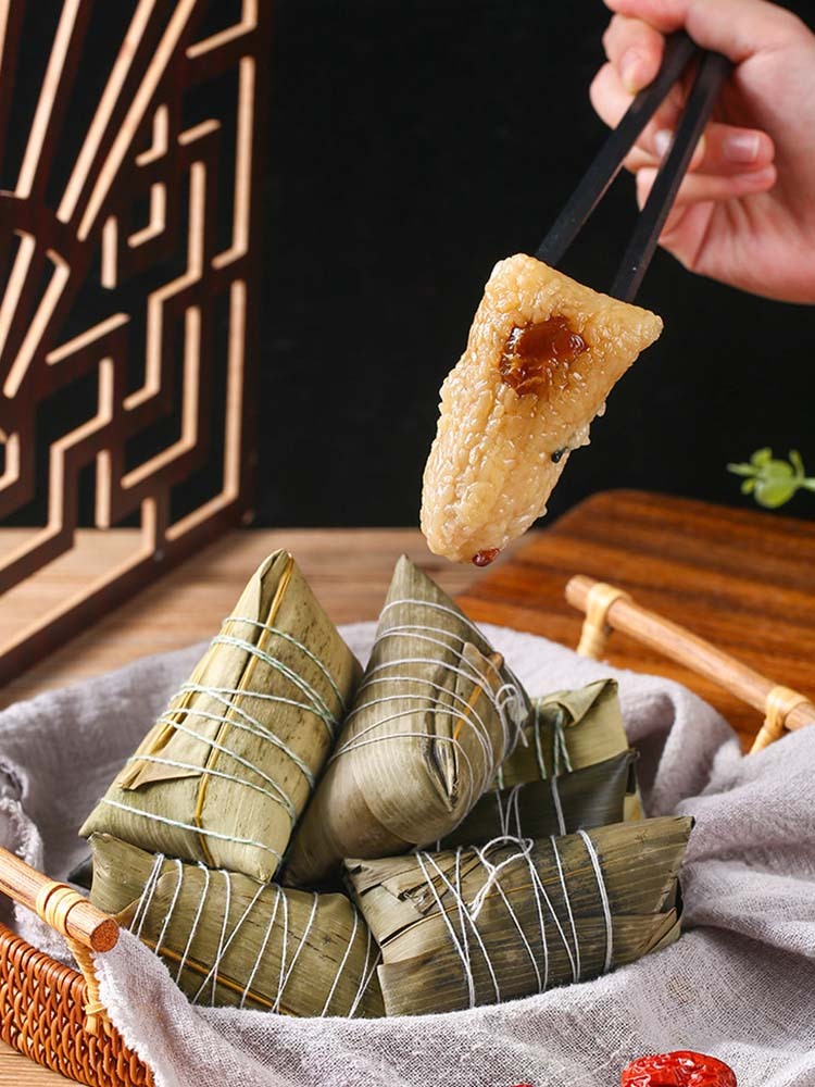 甜粽子混合口味200g*10个装（共20枚）（蜜枣4袋+黑米红豆八宝各2袋）香甜软糯