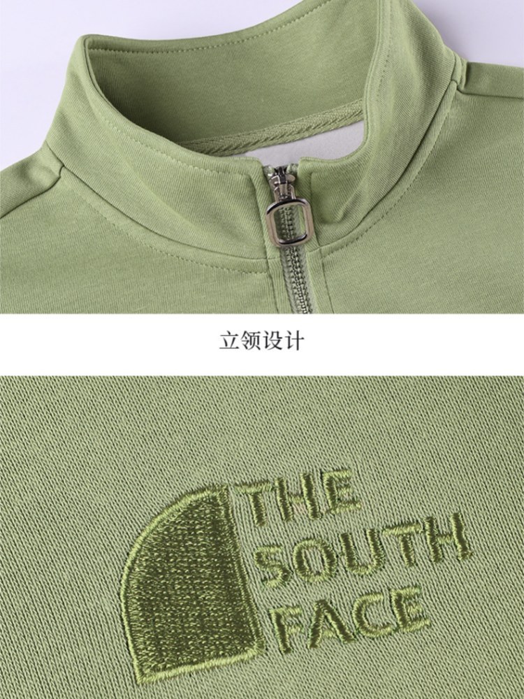 轩凌子拉链立领休闲外套XS82610038·栀子白