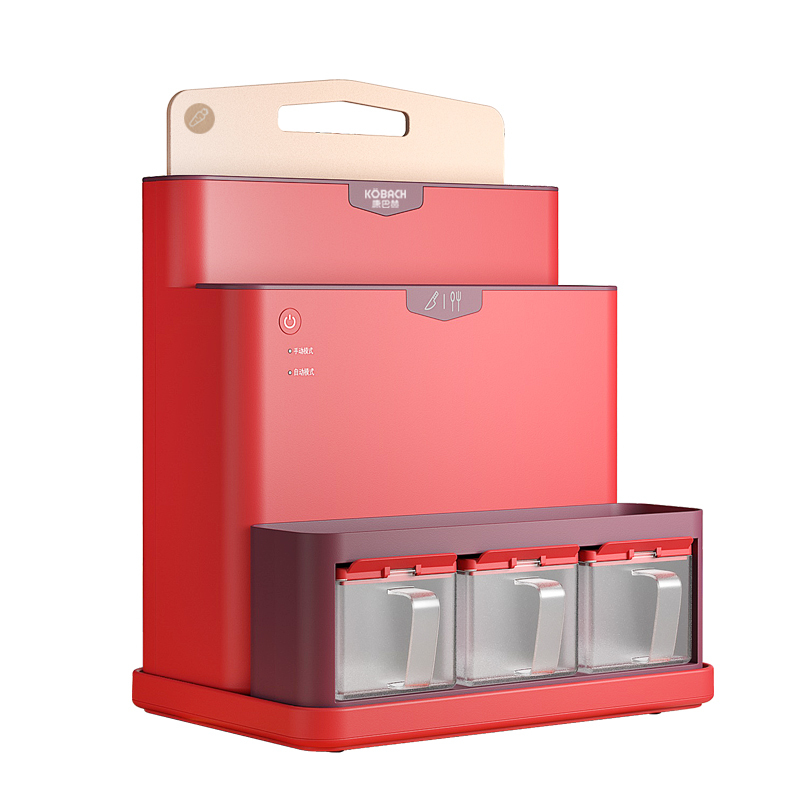 ZZ康巴赫 智能烘干机/厨房置物架/收纳盒（KZA-M01）·红色