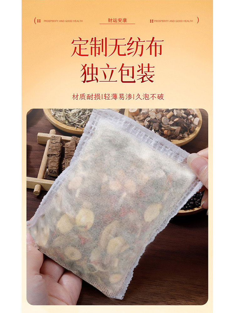 4盒财运安康足浴包礼品套装伴手礼礼品节日福利礼品·4盒