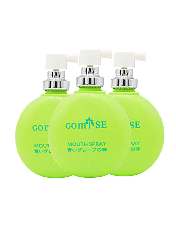 日本进口GOMISE秘素口气清新剂20mL*3瓶