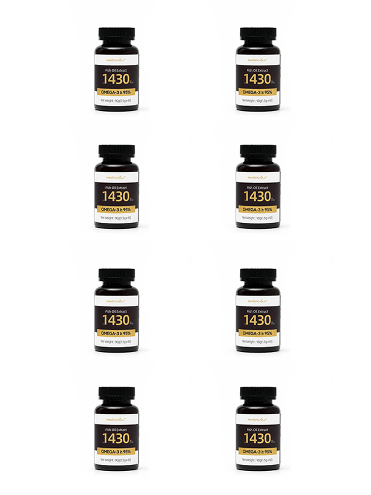 新西兰原装进口Healthwow1430mgOmega3高纯鱼油特供组