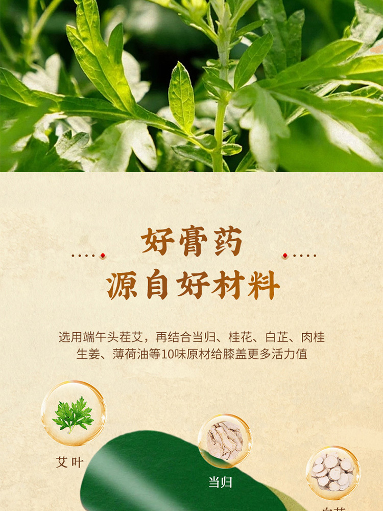 中国中科院·膝盖艾草贴12贴*5盒
