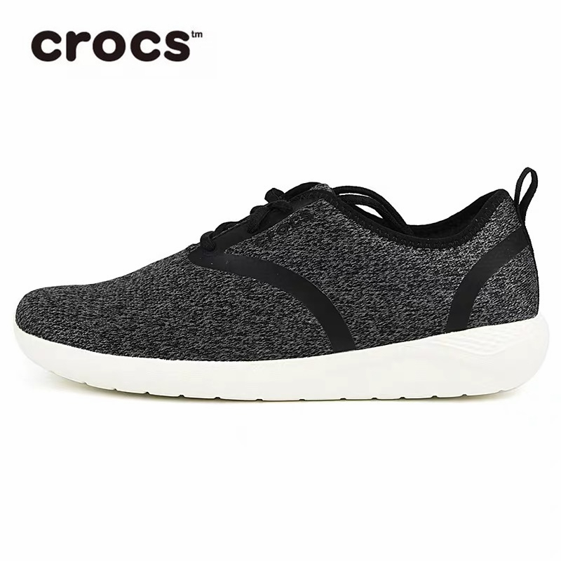 卡骆驰女士literide系带鞋黑白