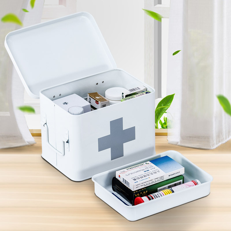 宝优妮医药箱家用儿童药收纳盒宝宝医用箱便携家庭药物药品小药箱