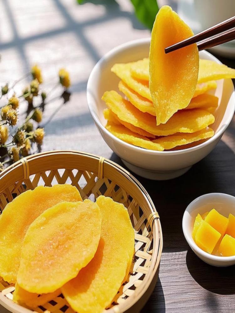 芒果干30袋  原味 大片厚切新鲜即食 水果干 果脯蜜饯解馋 零食小吃