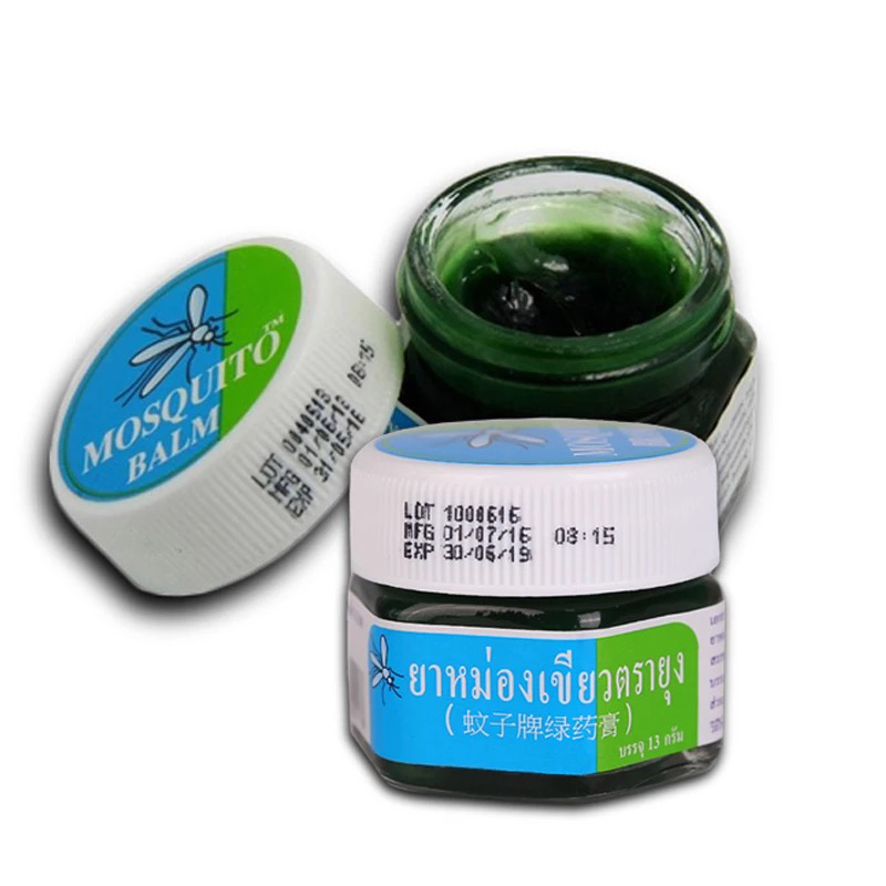 泰国yanhee驱蚊青草膏13g*6瓶(下单即送2瓶同款,共8瓶)