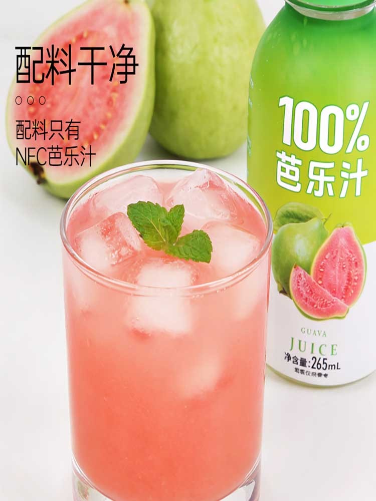 100 %芭乐汁265ml*24瓶