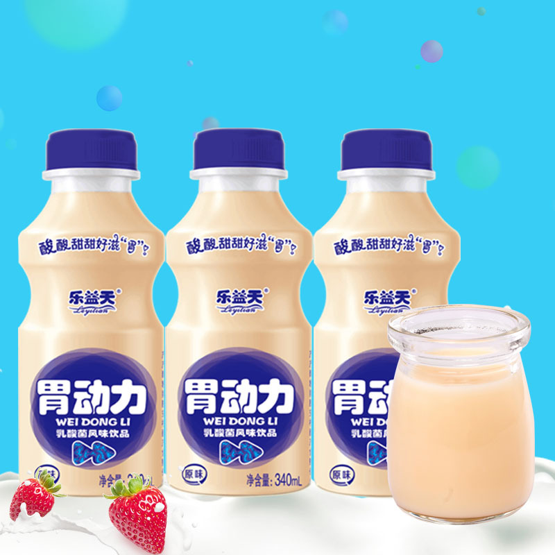 乐益天乳酸菌风味饮料340ml12瓶