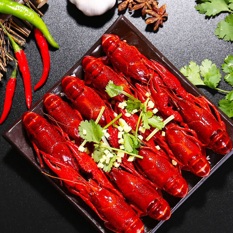 红小厨麻辣 十三香小龙虾4-6钱1800g各一盒