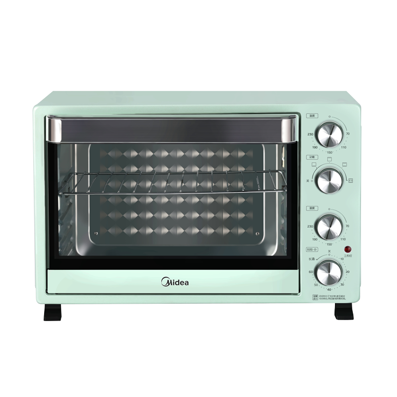 美的（Midea）PT35A0 家用多功能电烤箱 35升 上下独立控温  易清洁·绿色
