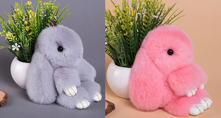 albertalli精品獭兔兔挂件·颜色一