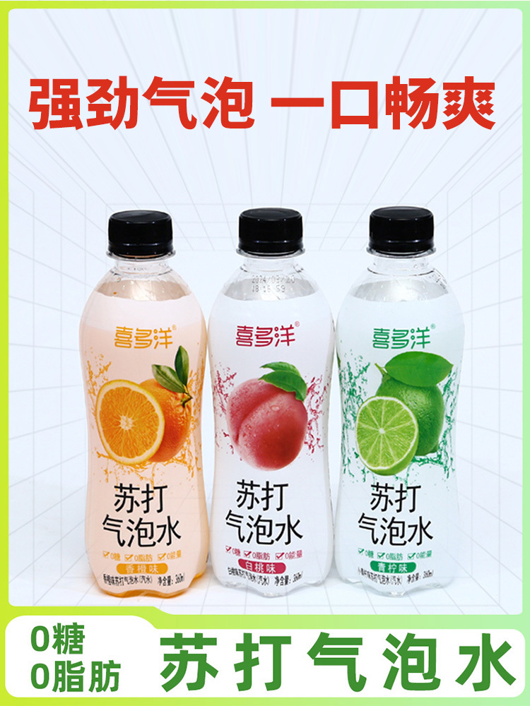 喜多洋· 苏打气泡水360ml*24瓶混合味