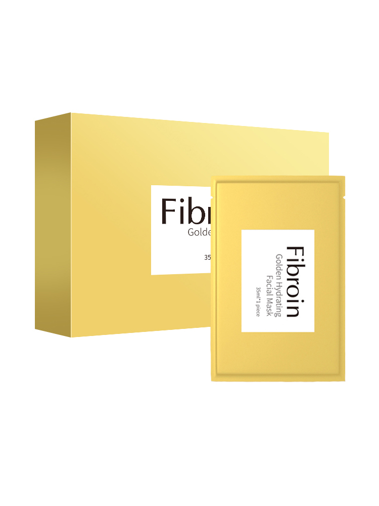 泰国Fibroin菲必丽金色童颜水光面膜10片/盒*2盒
