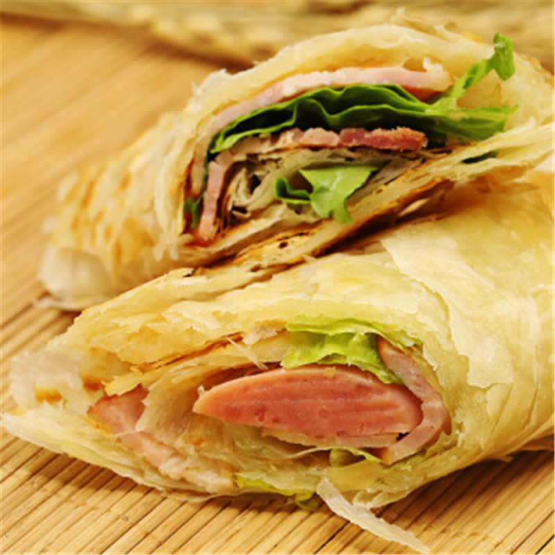 潮香村手抓饼900g4袋10片袋