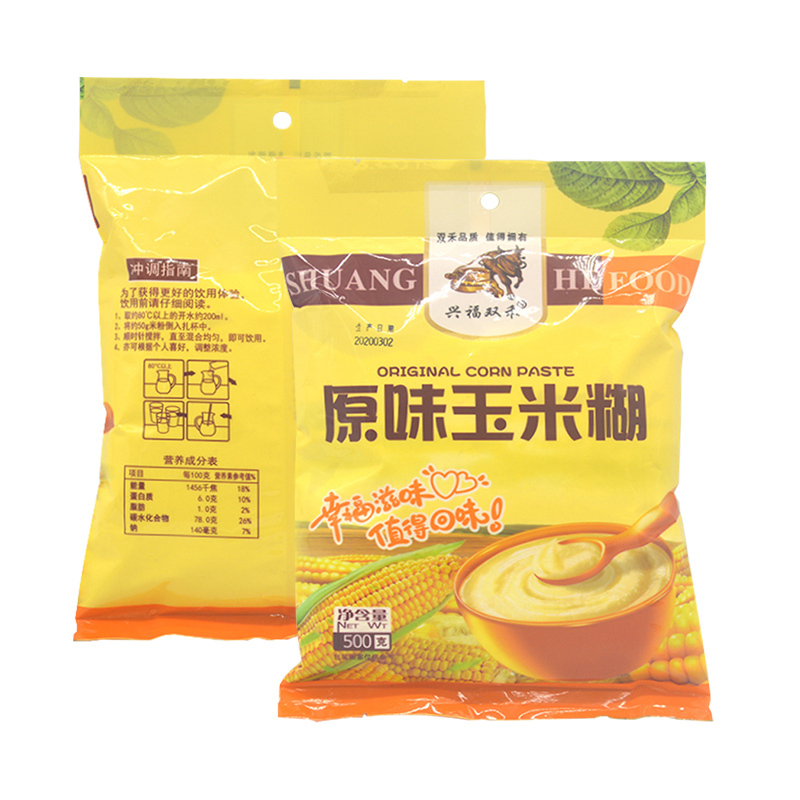 原味玉米糊无蔗糖（500g/袋*4）