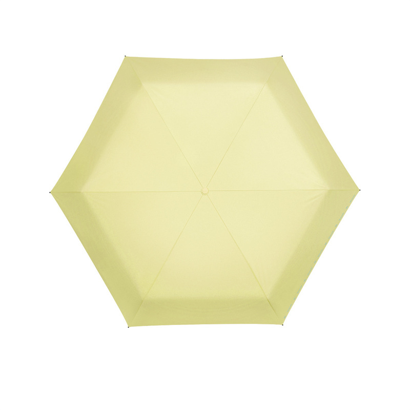 蕉下太阳伞防紫外线遮阳伞女防晒胶囊伞便携晴雨伞·夏日柠檬