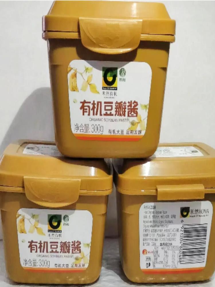 有机豆瓣酱 300g*2瓶 黄豆酱蘸蔬菜炸酱面炒菜拌面