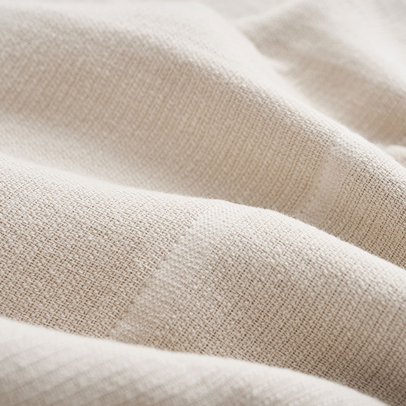 三利纯棉纱布被夏季午睡沙发毯50521·驼色