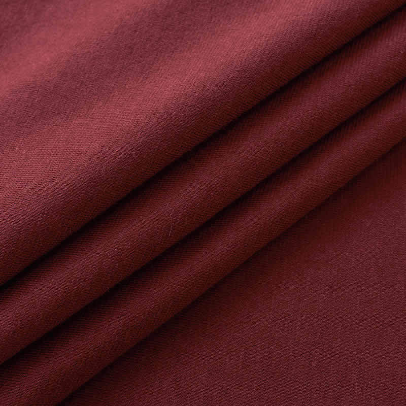 大朴 天然新疆棉针织件套·酒红