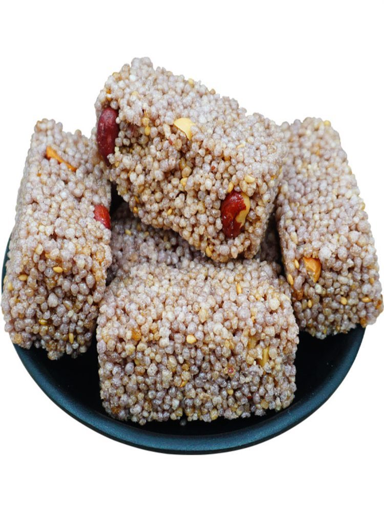 黑米酥 258g*3包 农家自制香酥花生酥小米酥米花糖传统手工糕点