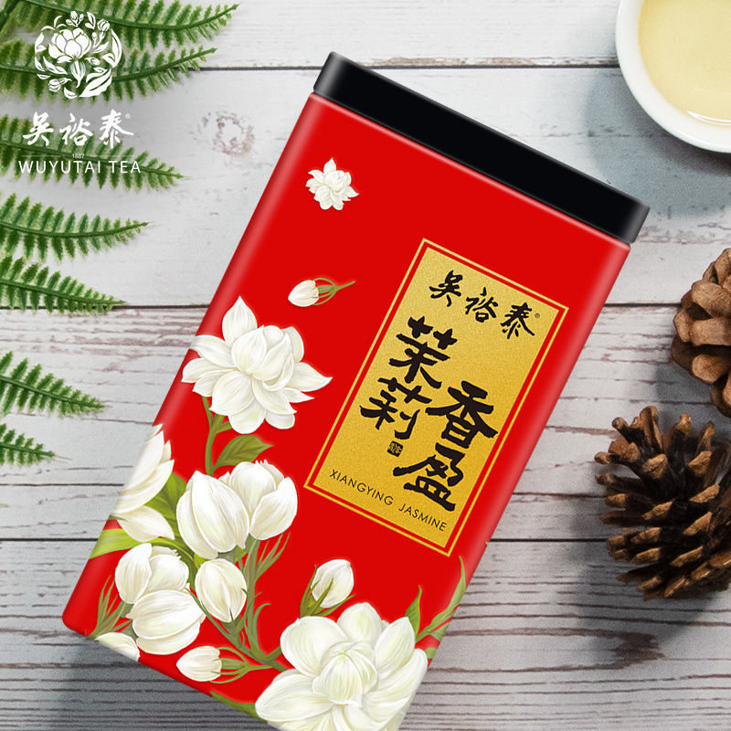 吴裕泰 爆品销冠口粮茶茉莉香盈180g*2罐