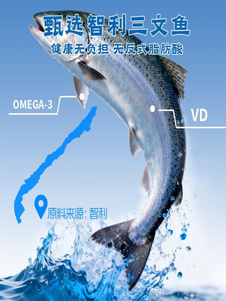 自炸三文鱼片 450g/盒 吃货必备自炸更健康