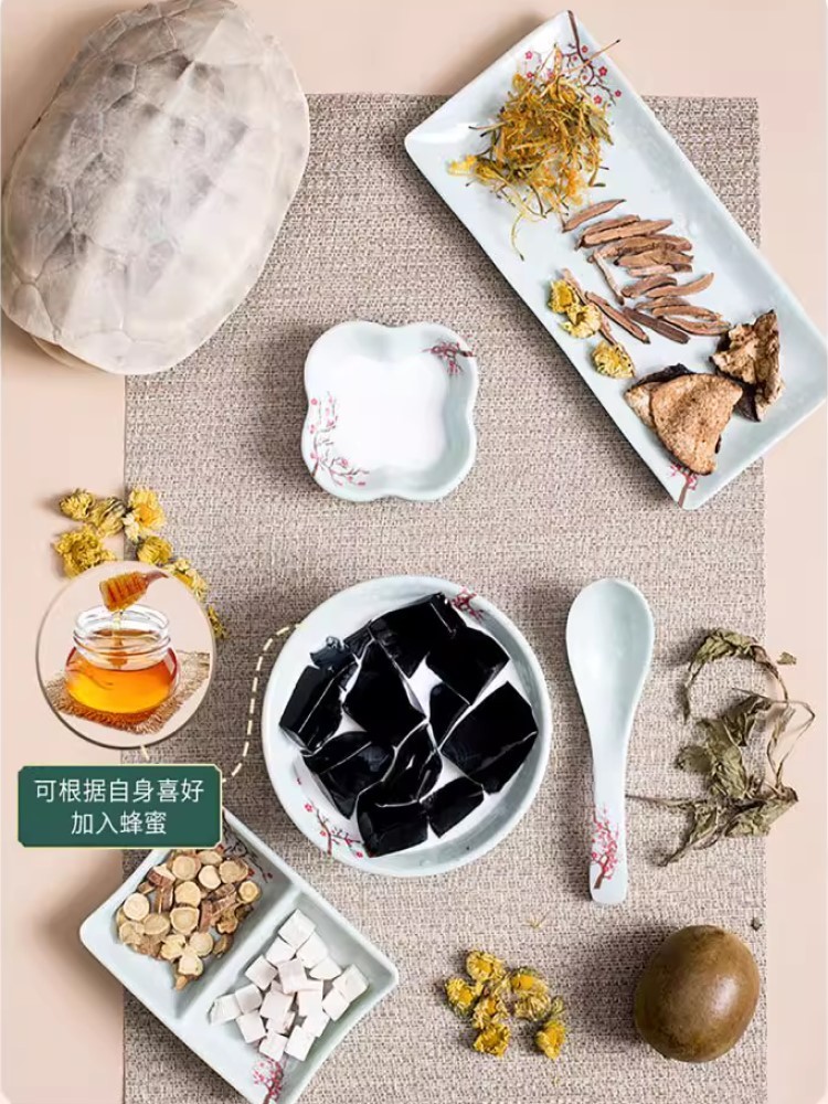 龟夫人非遗龟苓膏160g*6瓶【送奶油球6个】