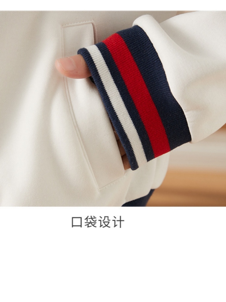 轩凌子棒球领减龄外套S82310001·宝蓝色