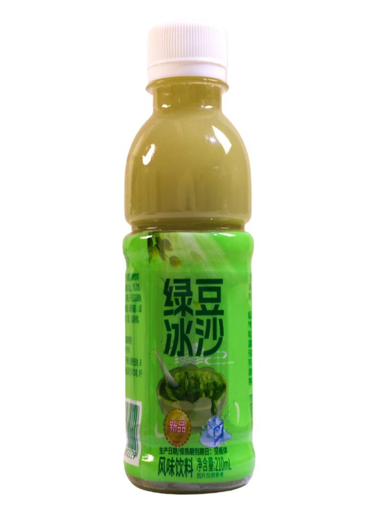 绿豆冰沙风味饮料 210ml*20瓶 夏季畅饮清爽解腻风味饮料