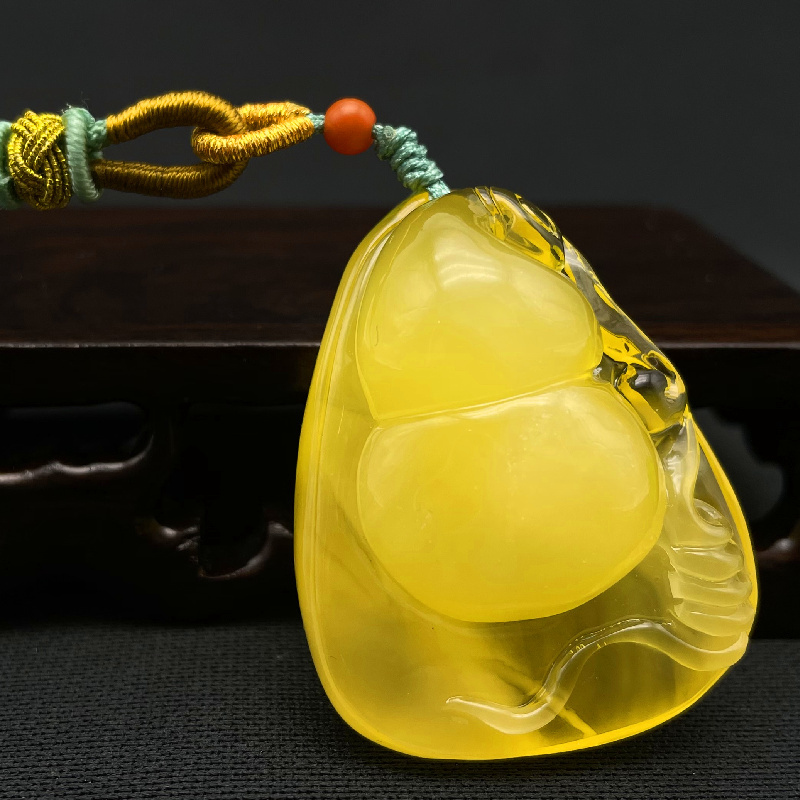 泓铭珠宝金包蜜葫芦吊坠