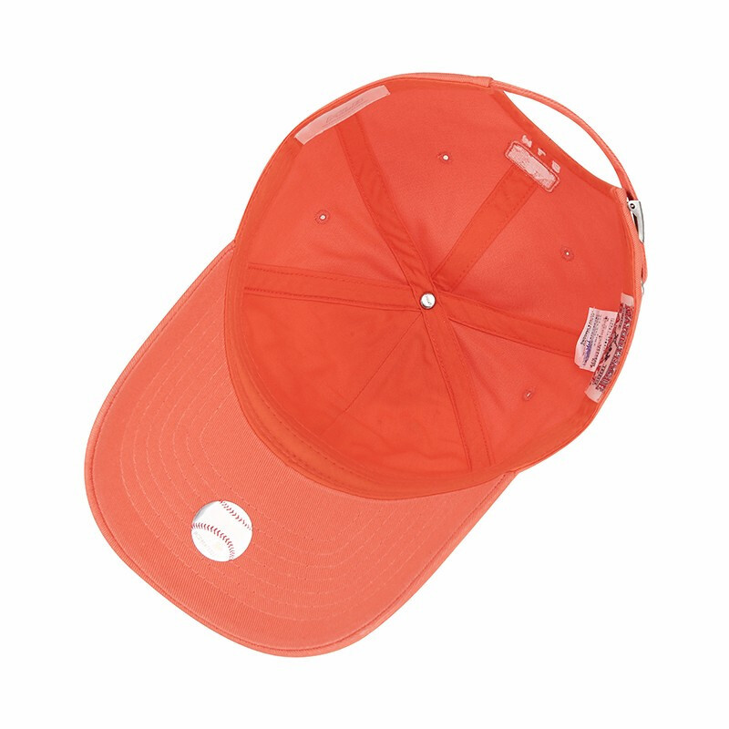 MLB 棒球帽刺绣LOGOLA/NY休闲鸭舌帽32CP6611·橙色大LA