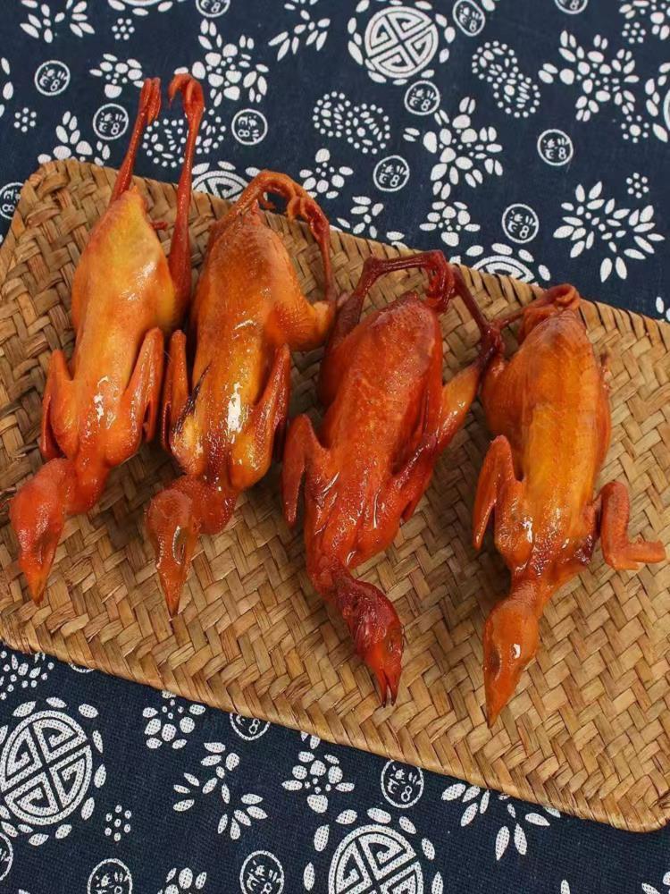五香熟食鹌鹑 5只 下酒菜开袋五香香味真空即食 80克/只