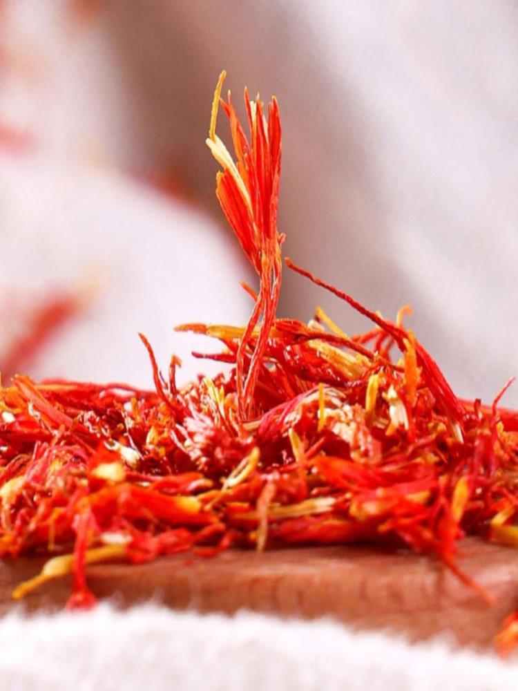 四川川红花 100g*3罐 干货 泡水泡茶 喝红花正品无硫川红花