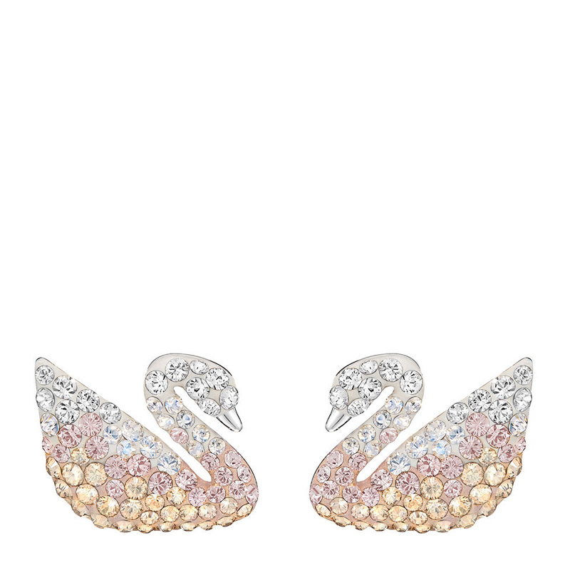 swarovski施华洛世奇女士渐变色天鹅珍珠耳钉5215037