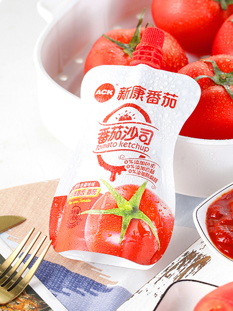【有山有水】新疆新康天然番茄沙司100g*8袋