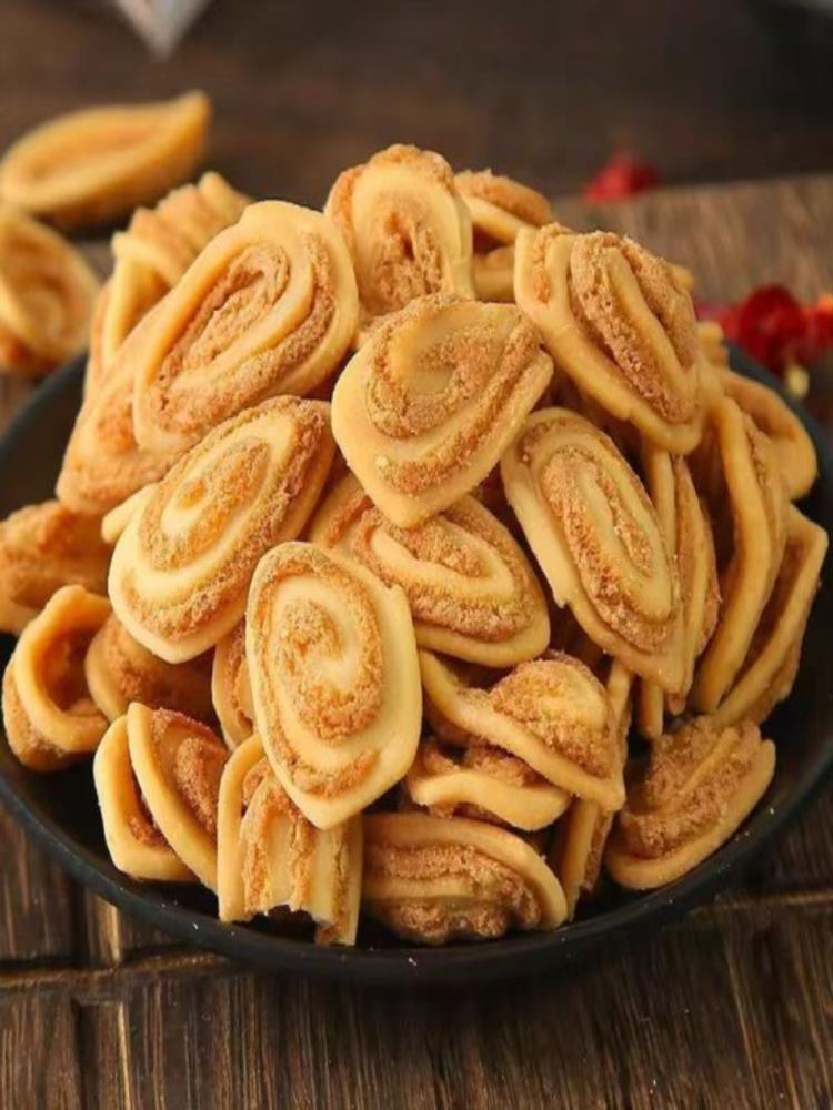 【混合口味】猫耳酥 500g*4袋 原味+香辣猫耳酥 休闲零食解馋薯片香辣