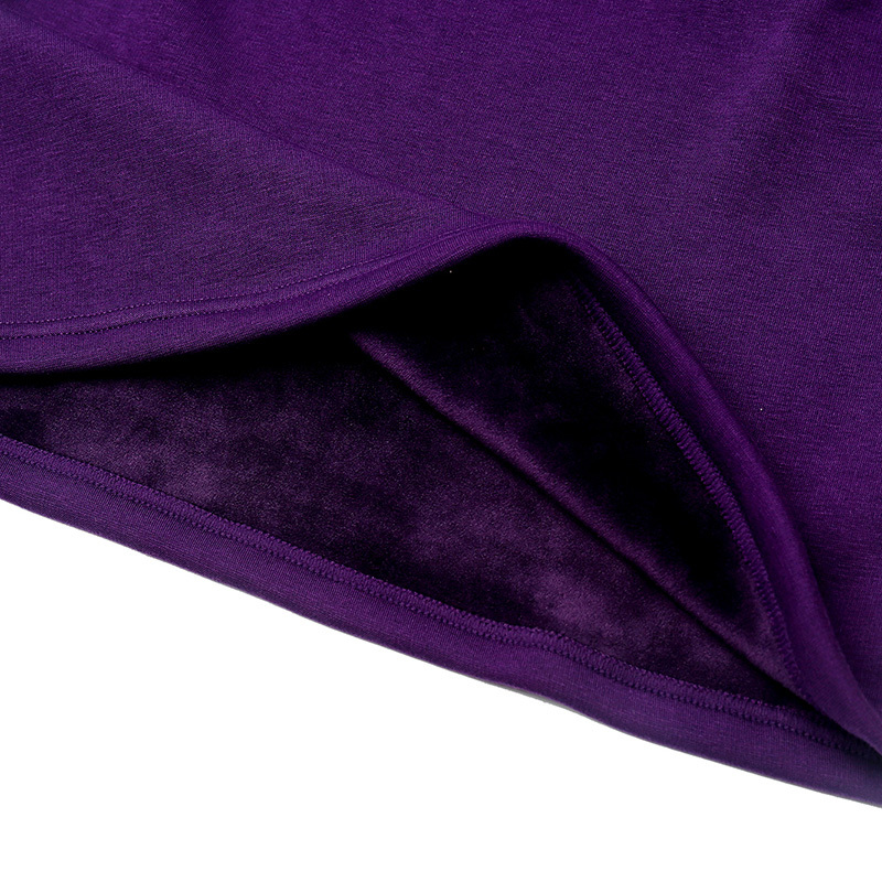 纤丝鸟羊毛女款套装·19311紫罗兰