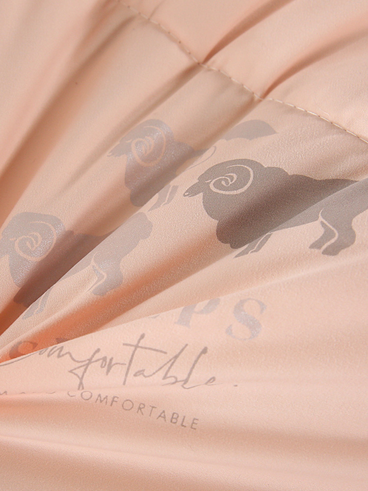 【合众精选】悠梦嘉居 澳兰纯羊毛被200x230cm 粉色YB8-080