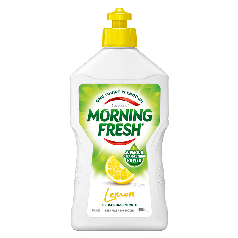 澳洲进口Morning Fresh洗洁精400ml*1瓶果蔬浓缩洗碗洗涤剂·柠檬味/