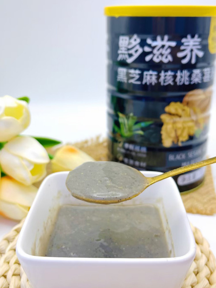 【有山有水】新疆黑芝麻核桃桑葚粉500g/罐