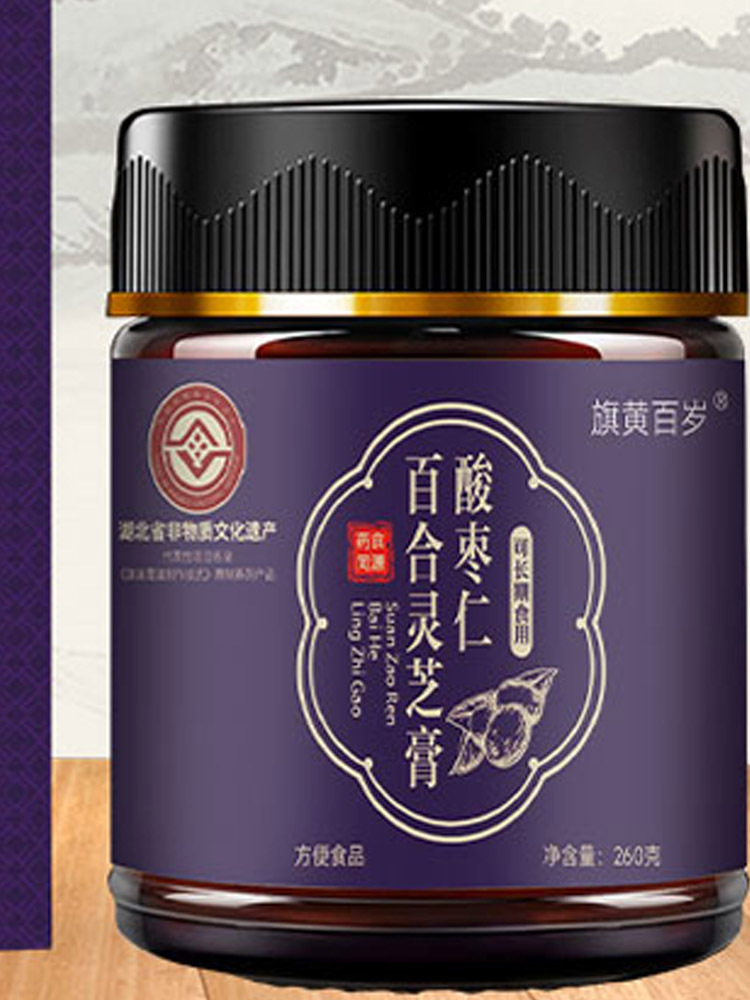 酸枣仁百合灵芝膏