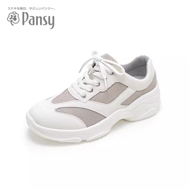 Pansy日本女鞋休闲运动鞋一脚蹬HA3174·白色
