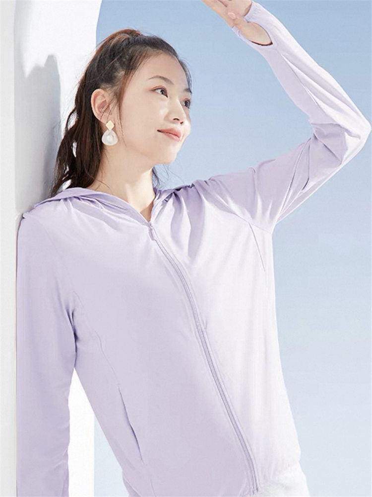 专柜款女士专业防嗮衣·熏衣紫