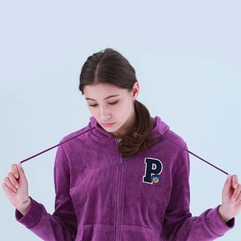 英国PaddingtonBear女士休闲运动装·紫