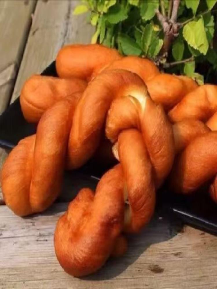 【东北特产】原味老式大麻花 190g*8根 特产美食 蜂蜜软麻花 手工面包