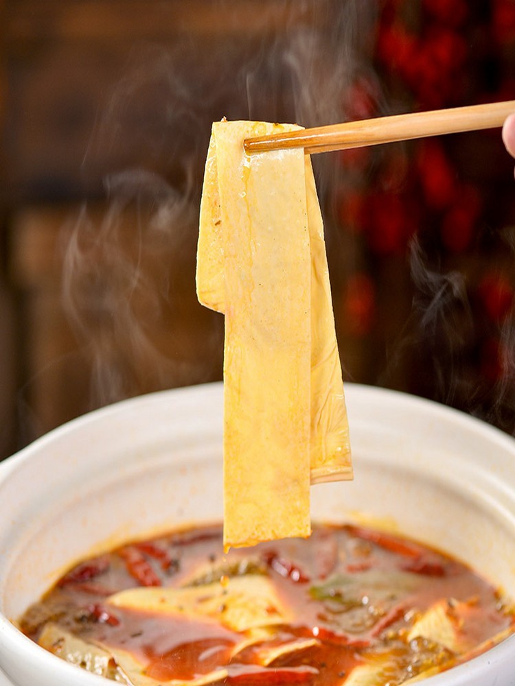 云南豆皮干货豆腐皮500克*2袋·火锅豆腐皮