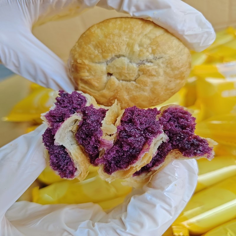 200g*8包无蔗糖葛根桑葚紫薯酥皮饼（每包约6-7个）